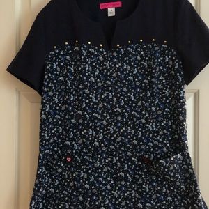 Betsy Johnson Scrub Top